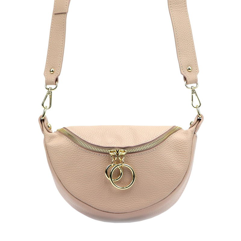 Vera Pelle damska listonoszka skóra naturalna torebka przez ramię miejska