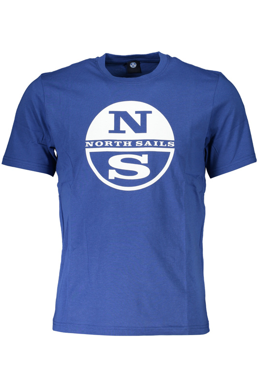 NIEBIESKI T-SHIRT MĘSKI Z KRÓTKIM RĘKAWEM NORTH SAILS