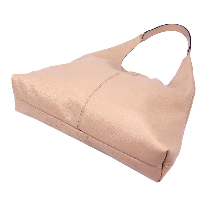 Vera Pelle damska shopperbag skóra naturalna duża torebka na ramię z etui