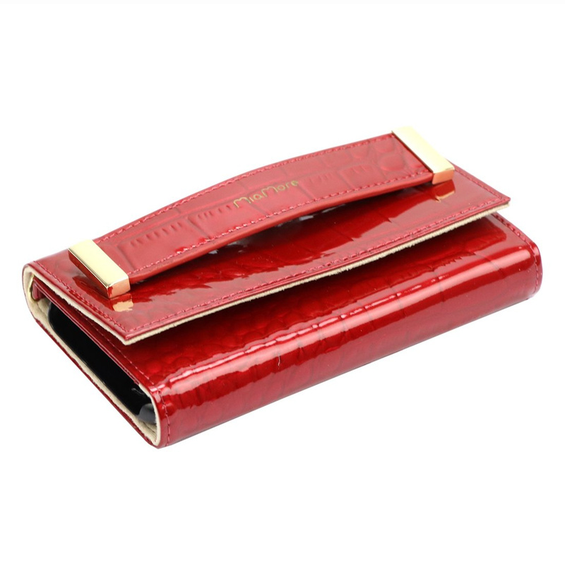 MiaMore etui na telefon Iphone 11 case skóra naturalna lakierowana pasek