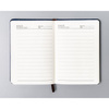 Granatowy notes w formacie A6 zadrukowany w linie - Peterson