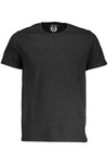 GIAN MARCO VENTURI CZARNY MĘSKI T-SHIRT Z KRÓTKIM RĘKAWEM
