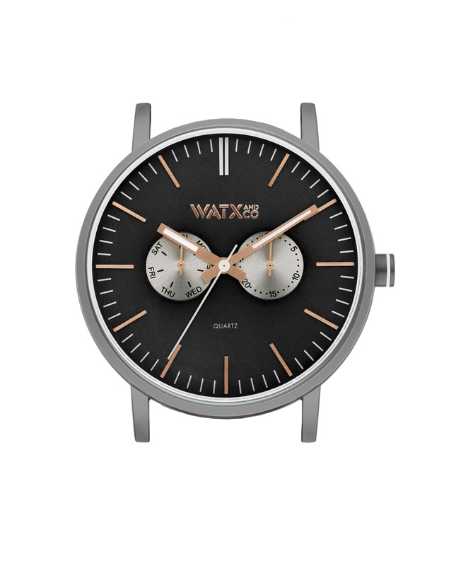 Zegarek WATXANDCO WXCA2736. BOX, Kolor szary. Unisex.