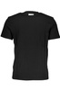 NIEBIESKI T-SHIRT MĘSKI Z KRÓTKIM RĘKAWEM BIKKEMBERGS