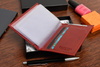 Etui na dokumenty karty czerwone skórzane slim Beltimore G95