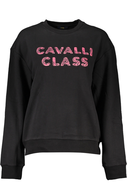 CAVALLI CLASS CZARNA BLUZA BEZ ZAMKA