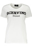 T-SHIRT SCERVINO STREET DAMSKI Z KRÓTKIM RĘKAWEM BIAŁY