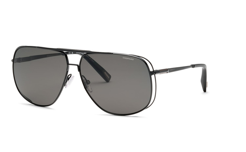 Okulary CHOPARD SCHG91-65530P. Okulary przeciwsłoneczne, Kolor czarny. Mężczyzna.