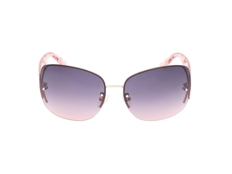 Okulary GUESS GO00034-6528B. Okulary przeciwsłoneczne, Kolor różowy. Kobieta.