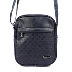 Coveri World męska saszetka przez ramię torba skóra eko z kieszeniami