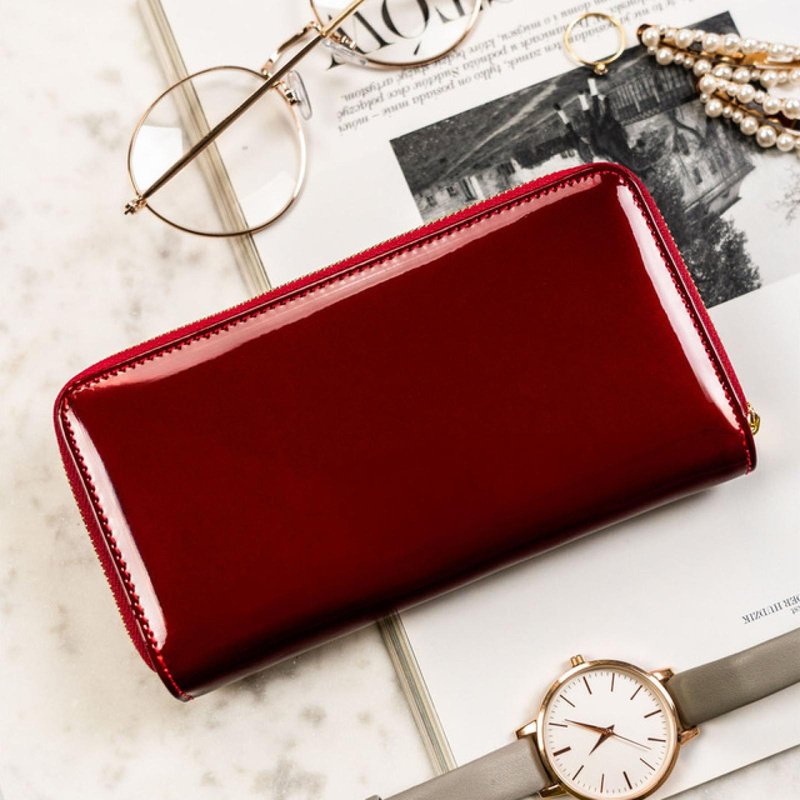 Skórzany damski portfel Peterson PTN BC-76116