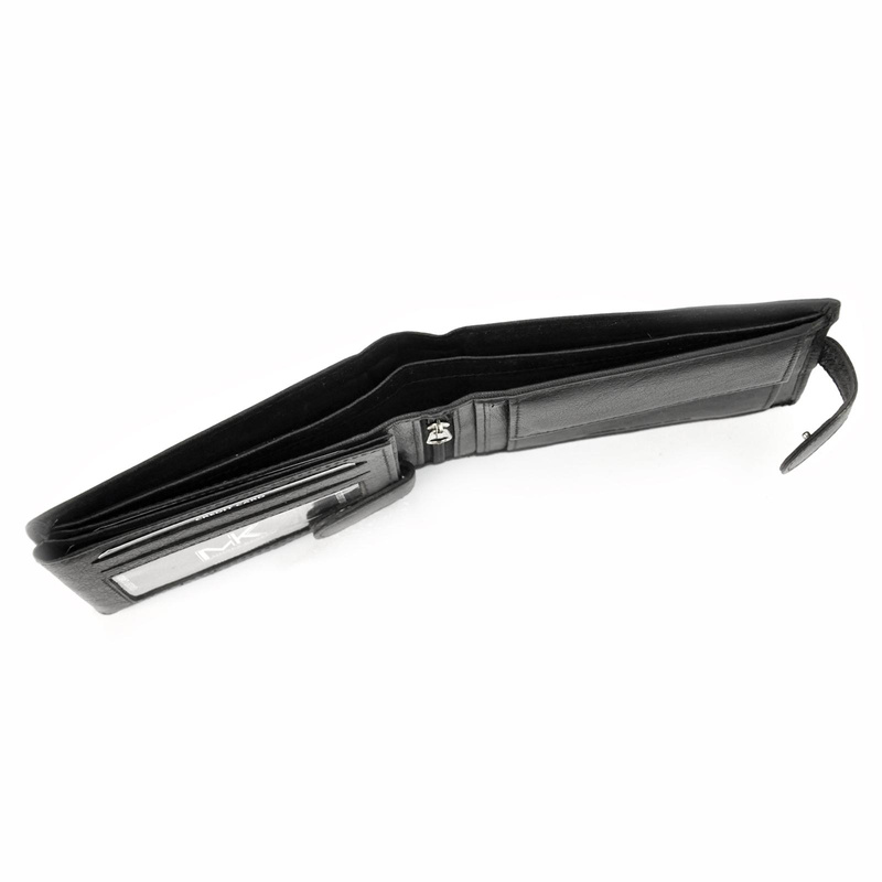 Skórzany męski portfel Money Kepper CC 5600B