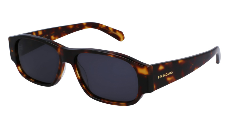 Okulary FERRAGAMO SF1109S571424. Okulary przeciwsłoneczne, Kolor brązowy. Mężczyzna.