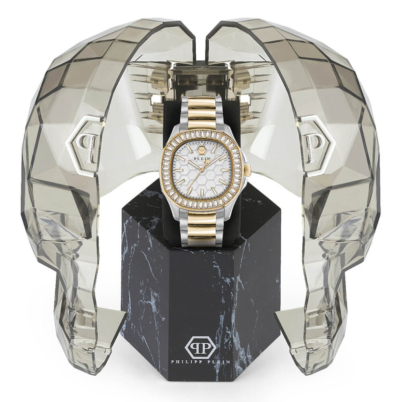 Zegarek PHILIPP PLEIN PWTAA0523. Kwarcowy, Kolor biały. Kobieta.