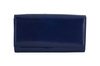 Damski portfel skórzany - Barberini's - Granatowy