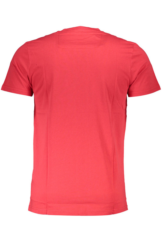 CAVALLI CLASS T-SHIRT Z KRÓTKIM RĘKAWEM MĘSKI CZERWONY