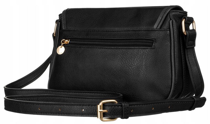 Listonoszka ze skóry ekologicznej z klapką — LuluCastagnette