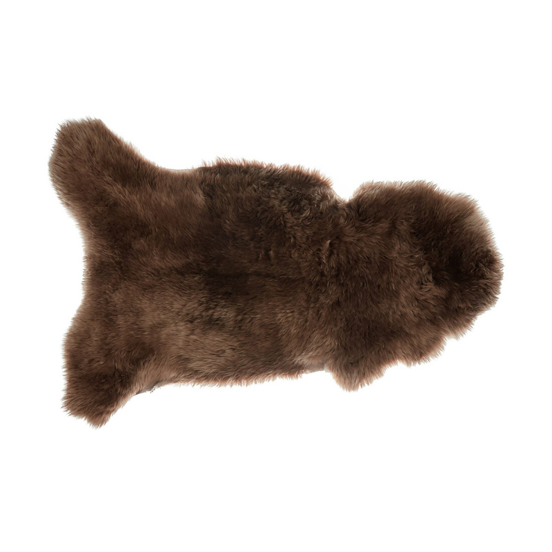 Skóra owcza Brąz BRYZA 80 cm