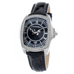Zegarek CHRONOTECH CT7896LS-92. Kwarcowy, Kolor czarny. Kobieta.