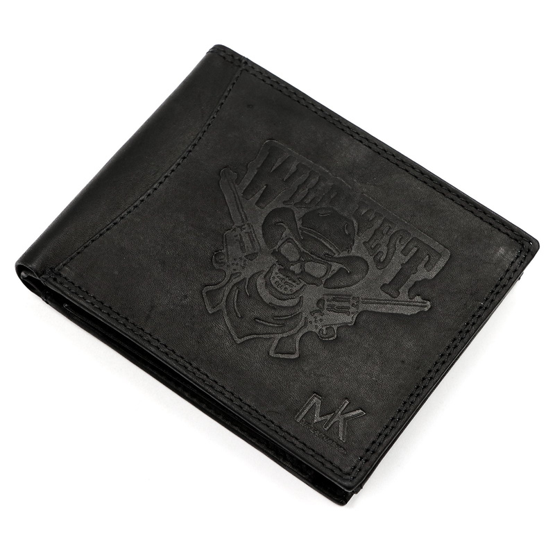 Skórzany męski portfel Money Kepper CDD 5600 WILD WEST
