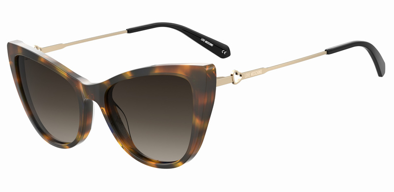 Okulary LOVE MOSCHINO MOL062-S-05L. Okulary przeciwsłoneczne, Kolor brązowy. Kobieta.