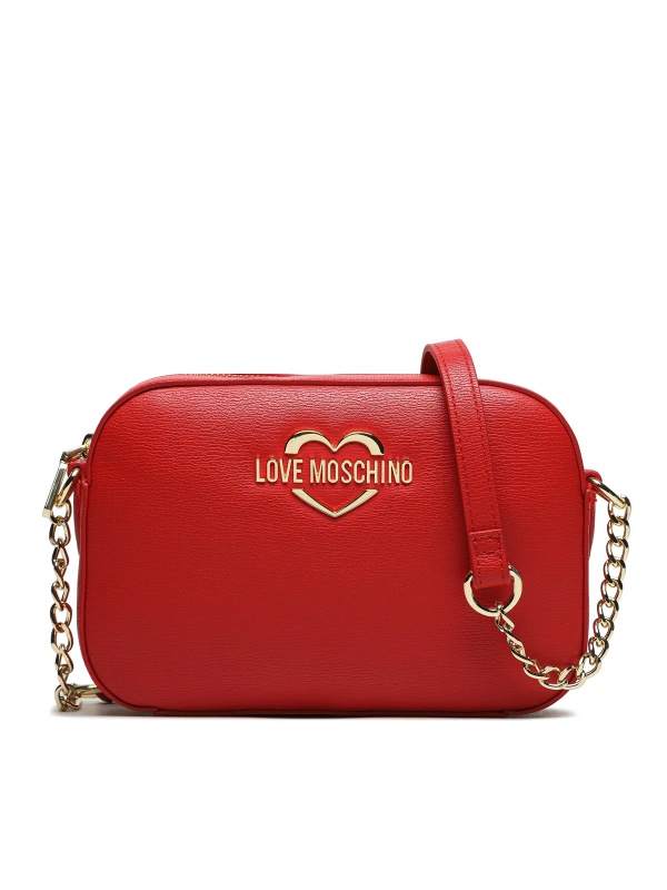 LOVE MOSCHINO damska listonoszka torebka przez ramię z dopinaną saszetką