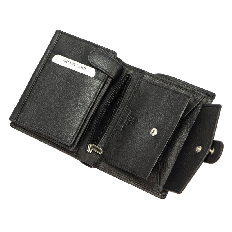 Skórzany męski portfel Albatross SN MW02 Z RFID