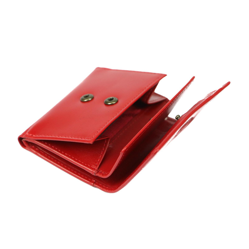 Zgrabna damska portmonetka skórzana od EL FORREST