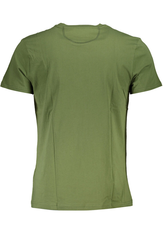 ZIELONY T-SHIRT MĘSKI Z KRÓTKIM RĘKAWEM LA MARTINA