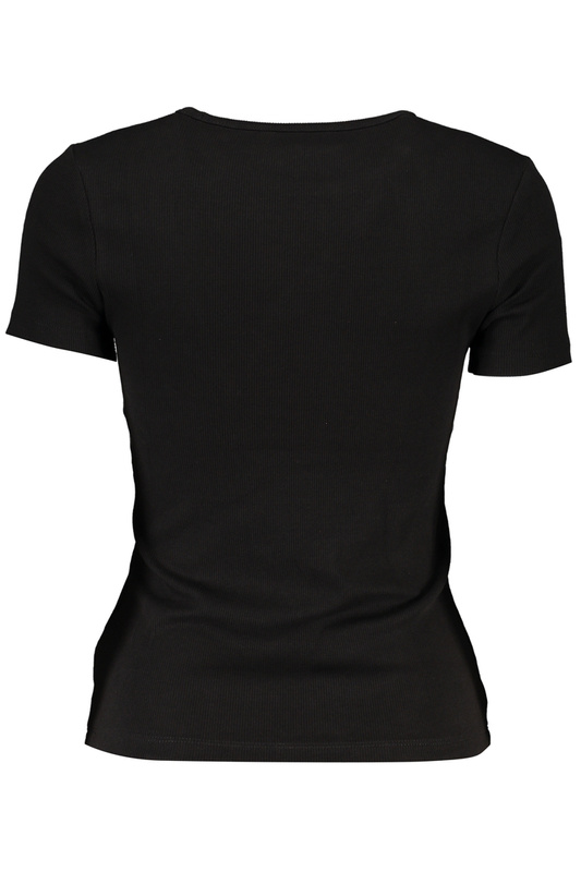 DAMSKI T-SHIRT Z KRÓTKIM RĘKAWEM TOMMY HILFIGER CZARNY