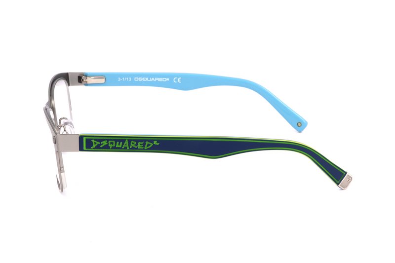 Okulary DSQUARED2 DQ5099-013-52. Okulary, Kolor srebrny. Mężczyzna.