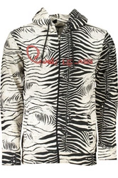 BIAŁA BLUZA MĘSKA Z ZAMKIEM KLASY CAVALLI