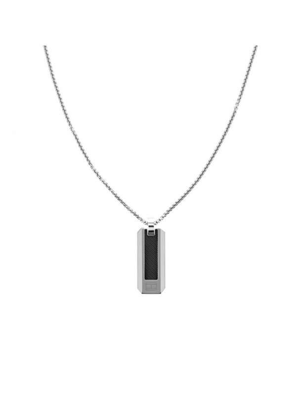 Biżuteria TOMMY HILFIGER 2790354. Naszyjnik, Kolor srebrny. Mężczyzna.