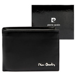 Pierre Cardin portfel męski skóra naturalna rozbudowany składany z RFID