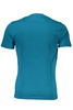 NIEBIESKI T-SHIRT MĘSKI Z KRÓTKIM RĘKAWEM HARMONT &amp; BLAINE