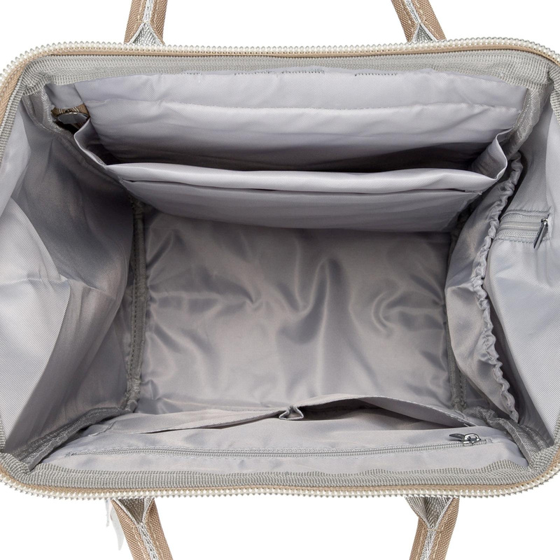 Damski plecak z tworzywa Peterson PTN BETA KHAKI-GRAY