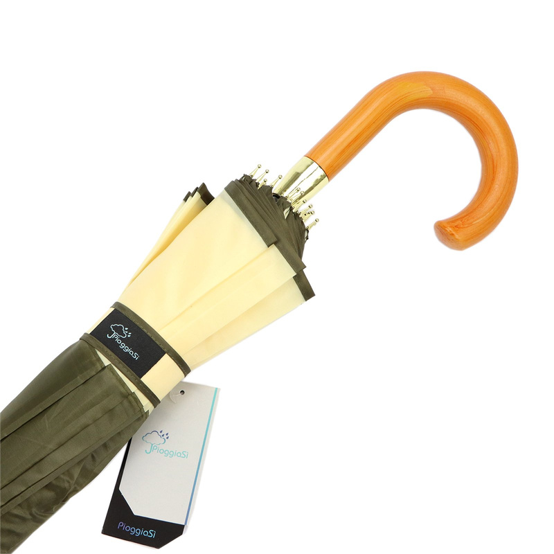 Gregorio długi parasol automatyczny z rączką wytrzymały i odporny