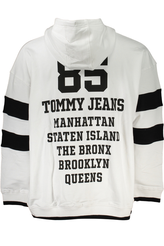 BIAŁA BLUZA MĘSKA TOMMY HILFIGER BEZ ZAMKA