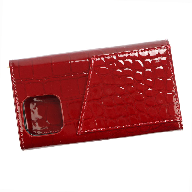 Etui damskie z eko-skóry MiaMore PHONE CASE M1782-2 (IPHONE 13 PRO)