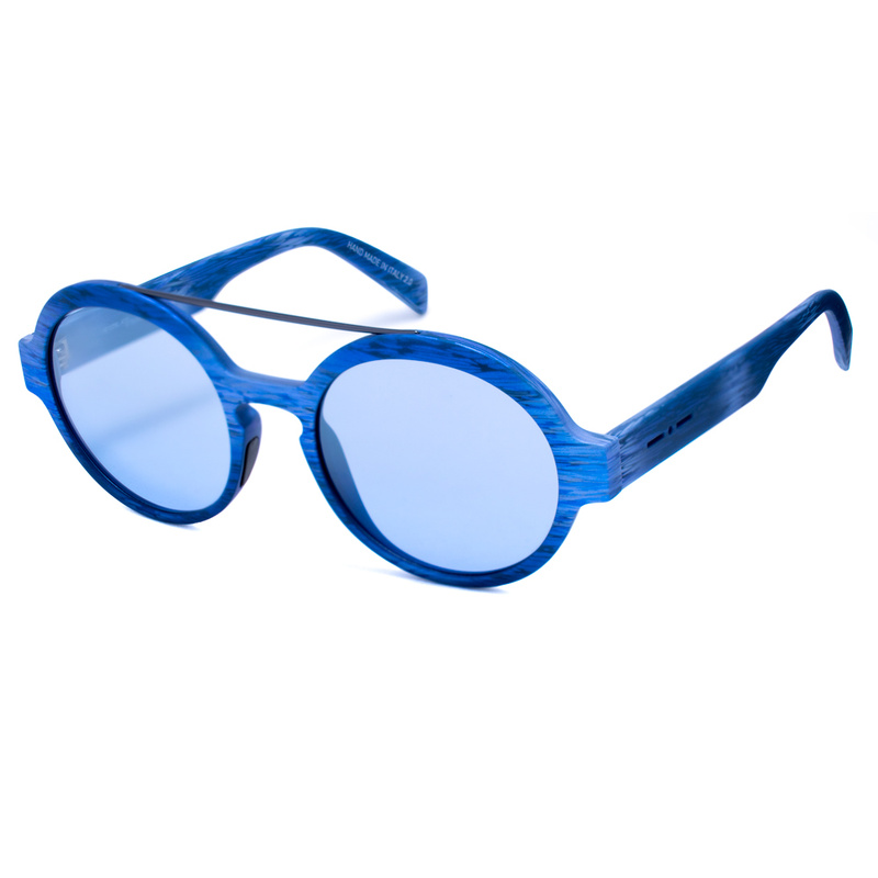 Okulary ITALIA INDEPENDENT 0913-BHS-020. Okulary przeciwsłoneczne, Kolor niebieski. Unisex.