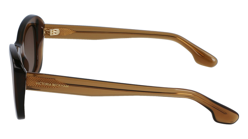Okulary VICTORIA BECKHAM VB657S-240. Okulary przeciwsłoneczne, Kolor brązowy. Kobieta.
