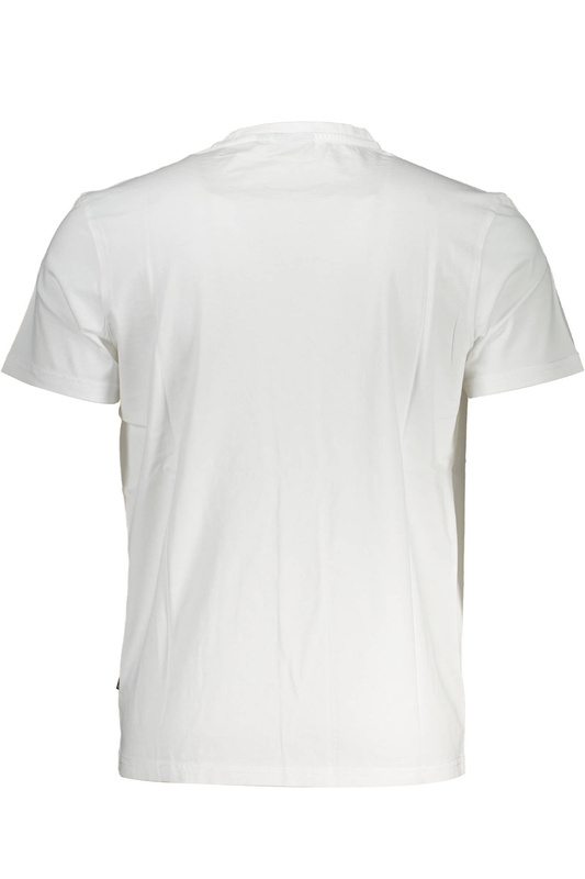 NIEBIESKI T-SHIRT MĘSKI NAPAPIJRI Z KRÓTKIM RĘKAWEM