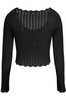 GUESS JEANS DAMSKI CZARNY SWETER