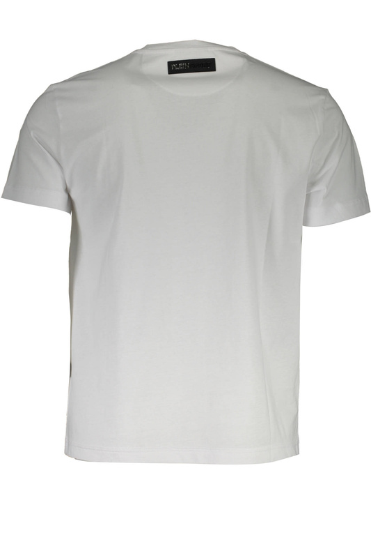 KOSZULKA Z KR�TKIM R�KAWEM PLEIN SPORT M�SKA BIA�A