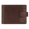 Zapinany Skórzany męski portfel EL FORREST z RFID