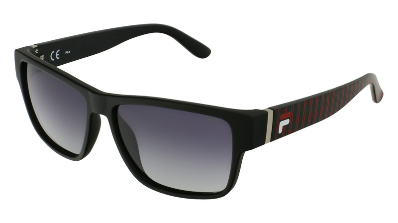 Okulary FILA SFI006-57U28Z. Okulary przeciwsłoneczne, Kolor czarny. Mężczyzna.