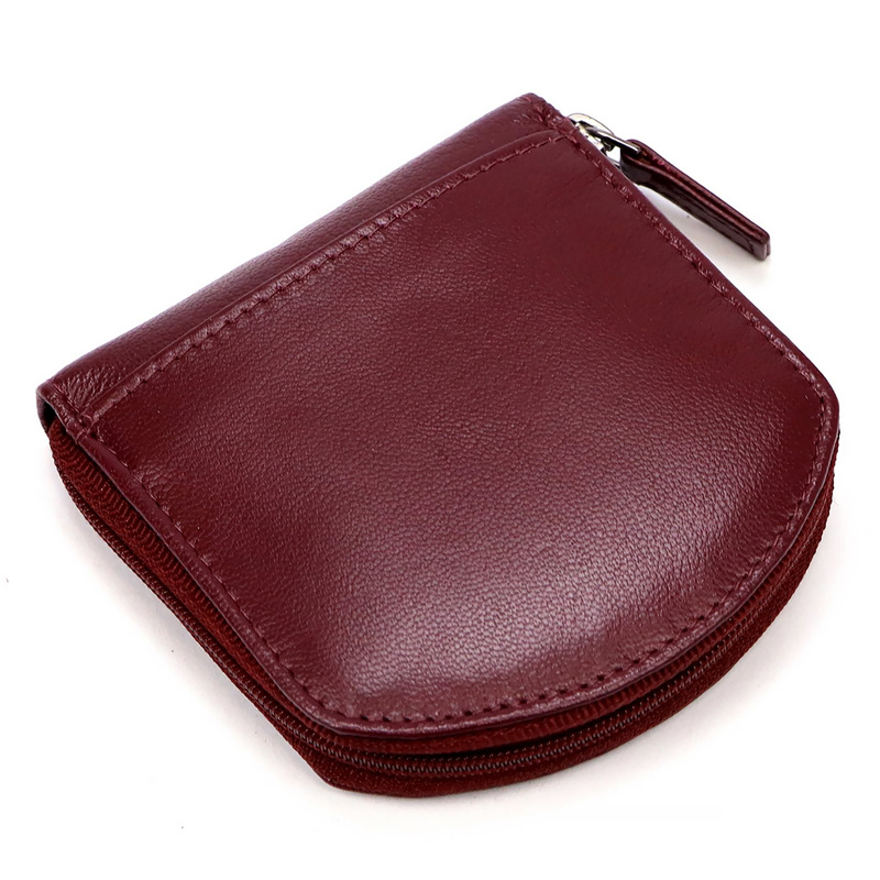 Pierre Cardin mała portmonetka skóra naturalna na banknoty i drobne monety