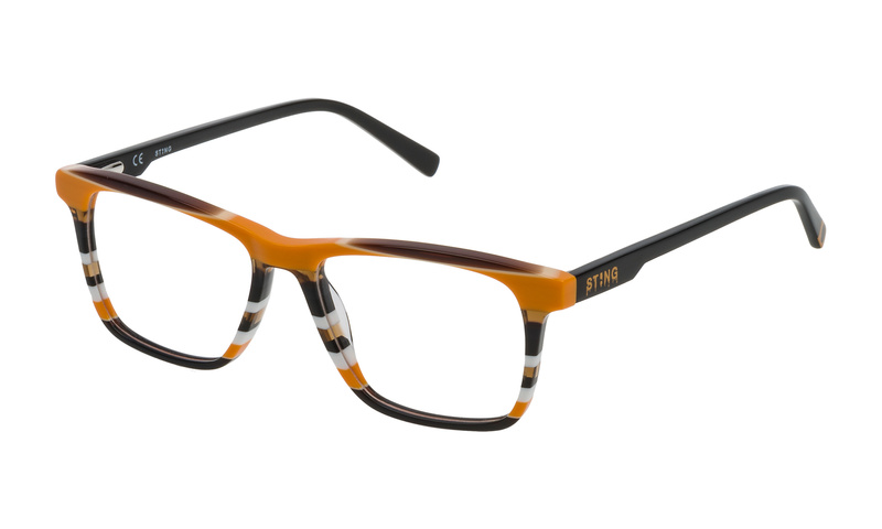 Okulary STING VSJ645490C04. Okulary, Kolor pomarańczowy. Dziecko.