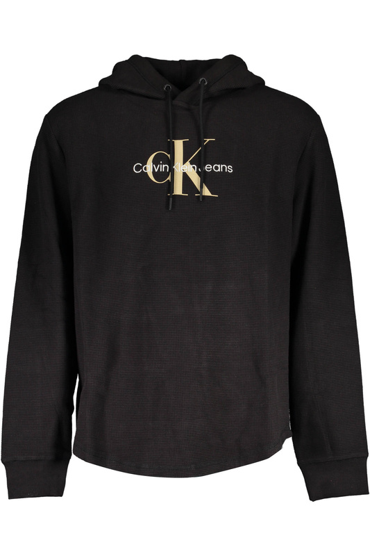 BLUZA CALVIN KLEIN BEZ ZAMKA CZARNA MĘSKA