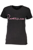 T-SHIRT DAMSKI Z KRÓTKIM RĘKAWEM KLASY CAVALLI CZARNA